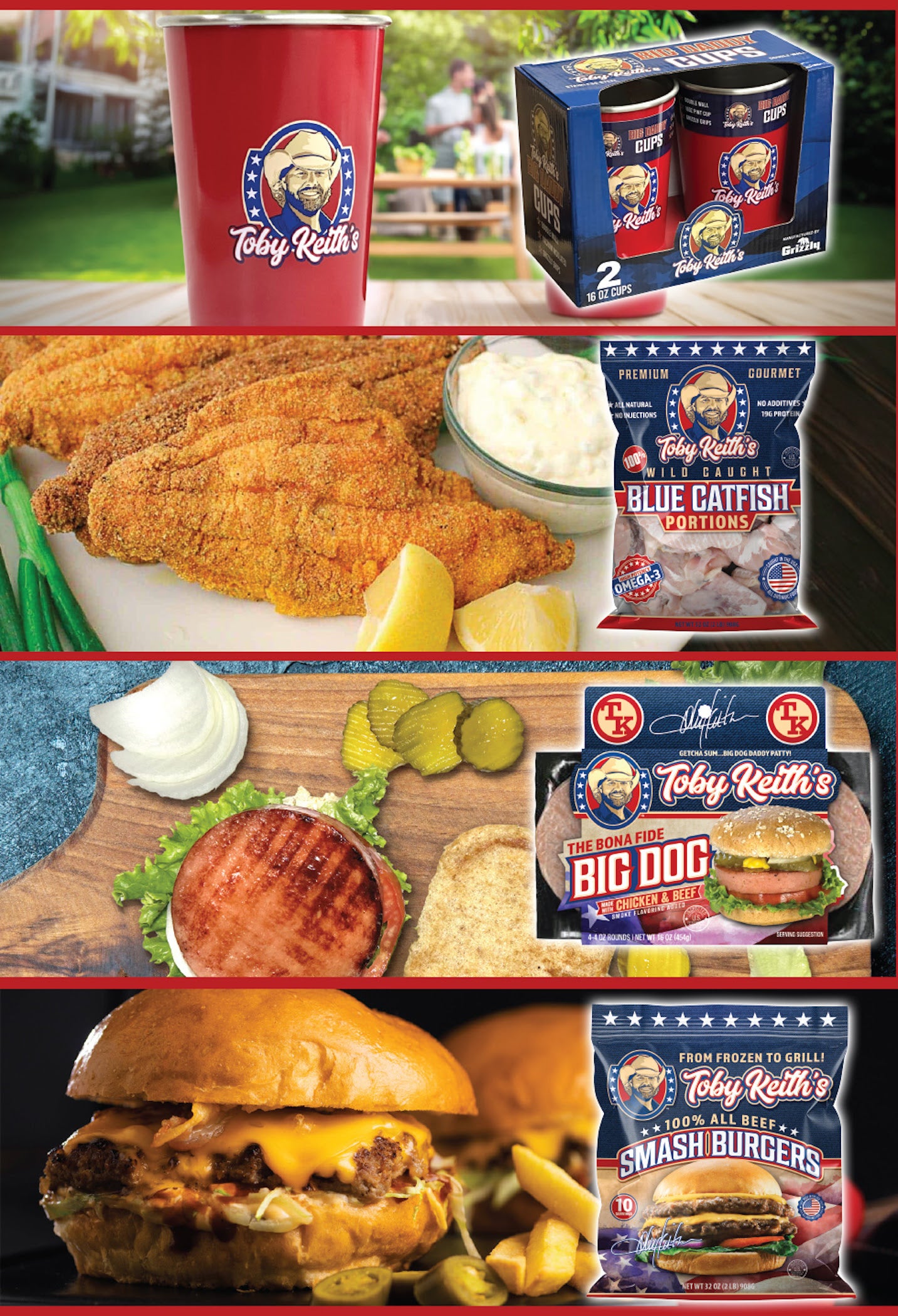 Toby Keith's Premium Launches With Top Quality Food Offerings Toby